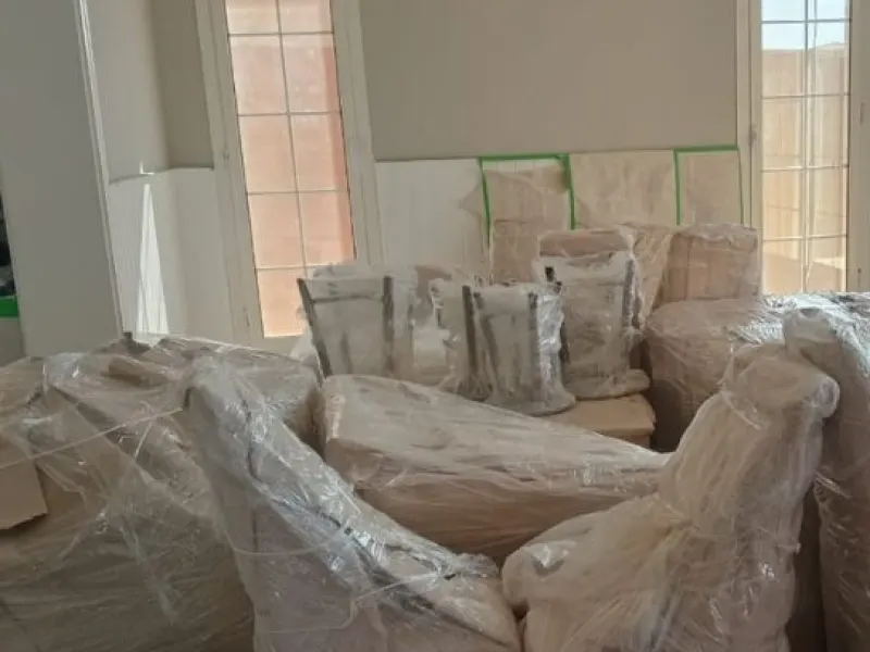 صالون كامل متغلف وجاهز للتحميل